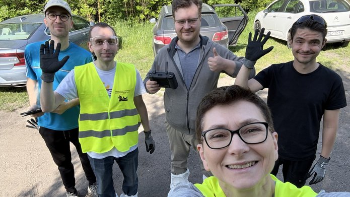 Zespół badawczy podczas drugiej morfologii